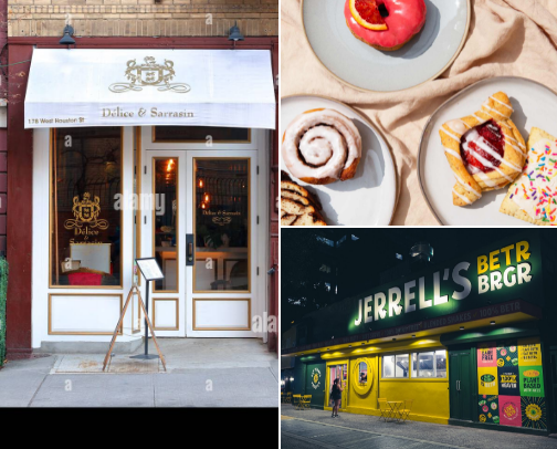 NYC vegan restaurants cover photo collage