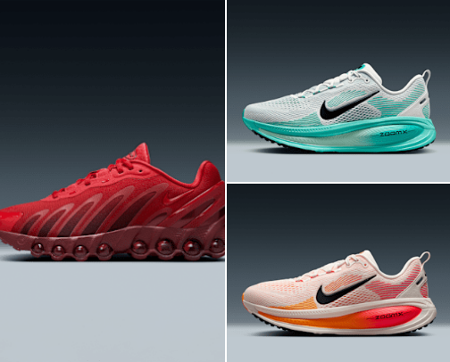 Nike hot colors and styles cover photo collage