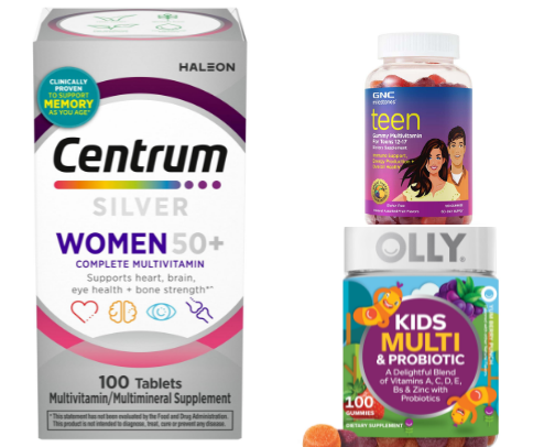 Vitamins and Supplements must haves cover photo collage