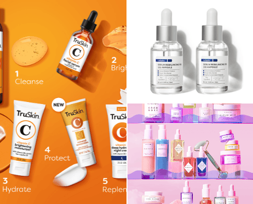 skincare for the best cover photo collage