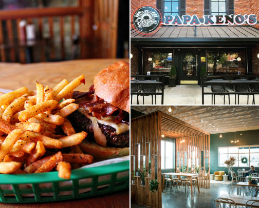 📍Lawrence, KS food recs 🍔 cover photo collage