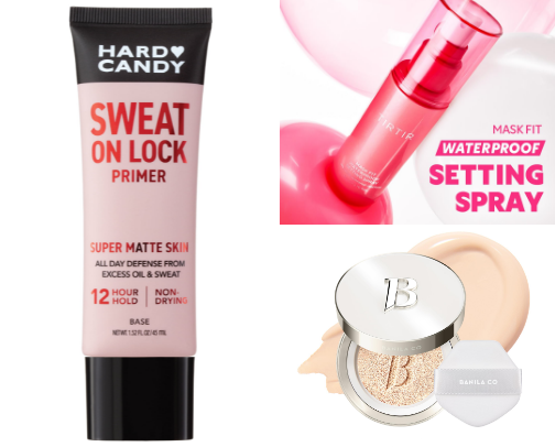 make-up that won't budge, even in a hurricane* cover photo collage