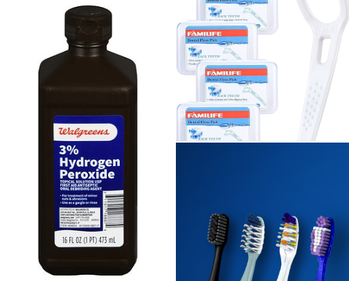 Pearly Whites Care cover photo collage