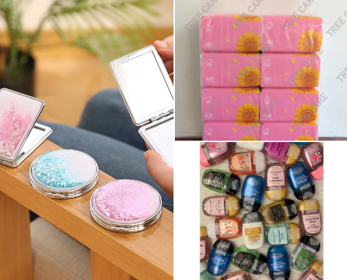 What’s In My Bag 💖 Girl Edition (Essentials Only!)” cover photo collage