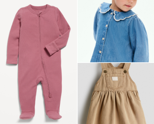 The CUTEST baby girl clothes (fall/winter) cover photo collage