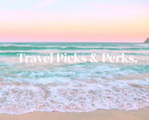 Family Travel Picks & Perks cover photo collage
