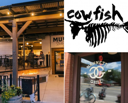 Lander, WY Eats and Does cover photo collage