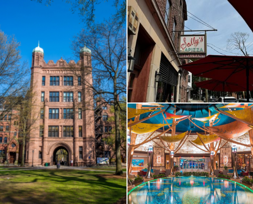 Great places in Connecticut cover photo collage