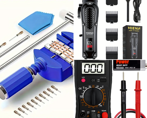 Handy gadgets cover photo collage