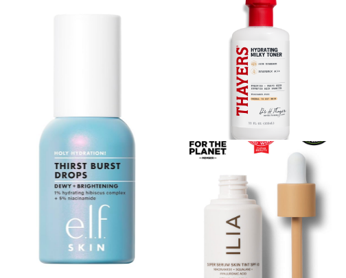 Clean Girl Makeup Routine cover photo collage