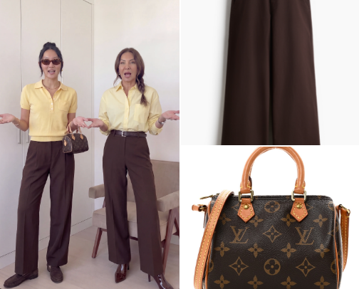 butter yellow + chocolate cover photo collage