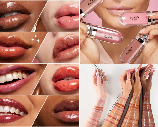 Drugstore lip products💄 cover photo collage