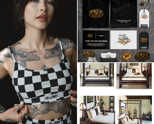 My favorite motorcycle brands cover photo collage