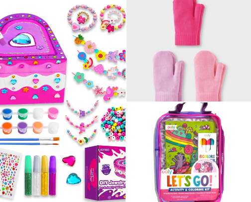 Preschool Girl Christmas Gift Ideas cover photo collage