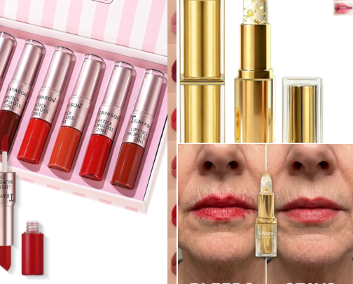 Top 10 Hydrating Lipsticks for Mature Lips cover photo collage