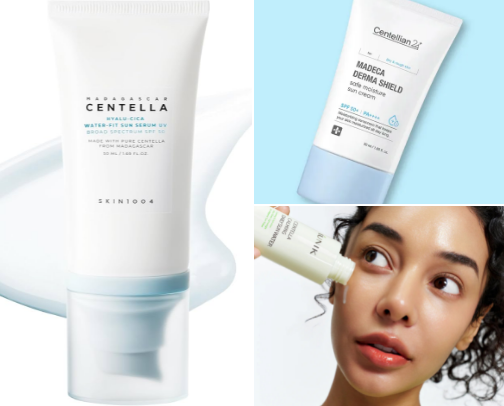 Sunscreens you'll actually want to use every day cover photo collage