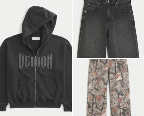Fav fashion items from hollister for teen boys cover photo collage