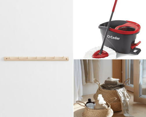 Cleaning + Organization cover photo collage