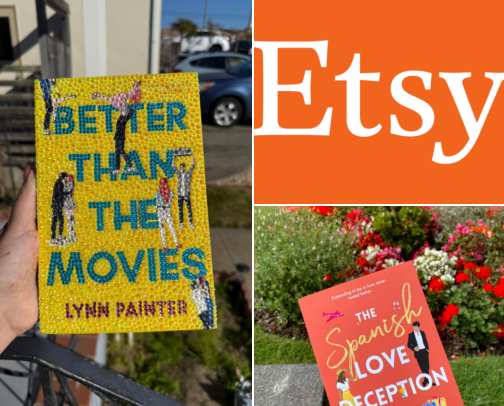 Book lovers cover photo collage