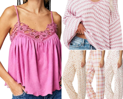 girly amazon finds cover photo collage