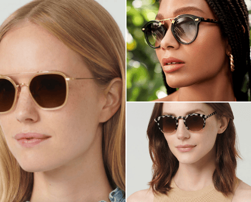 Sunglasses cover photo collage
