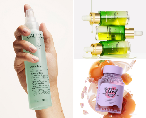 Essential routine for healthy glass skin🪞✨ cover photo collage