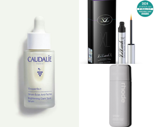 Esthetician skincare favs cover photo collage