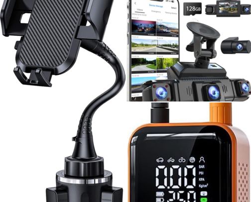 Car accessories I loved cover photo collage