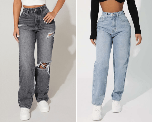 Jeans cover photo collage