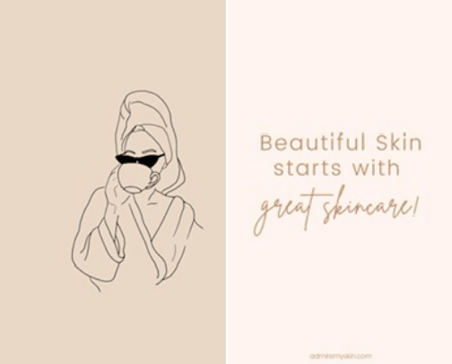 Skinecare 🧖🏼‍♀️ cover photo collage