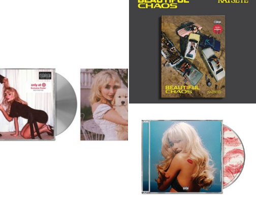 cds + accessories cover photo collage