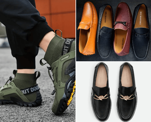 Men's Loafers cover photo collage