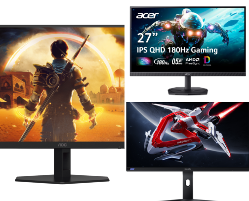 Gaming Monitors Worth Buying at Every Budget in 2026 cover photo collage