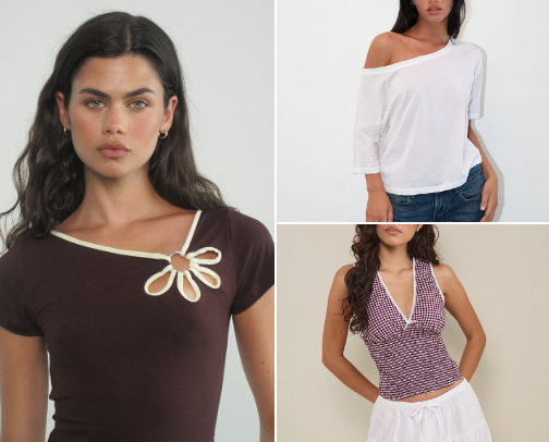 All my Favourite Tops: Casual, Going-out, Work and More! cover photo collage