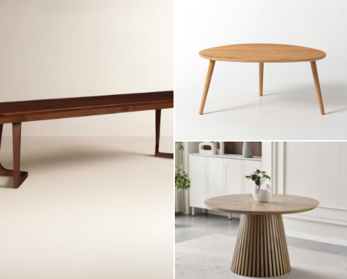 Warm Lines: Modern Furniture cover photo collage