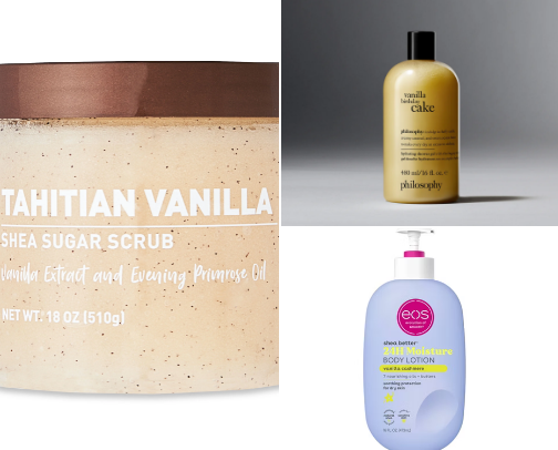 Vanilla shower routine🍦 cover photo collage