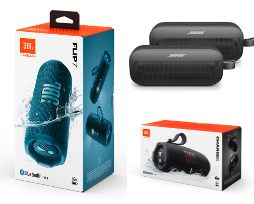 3 Must Have Portable Speaker cover photo collage