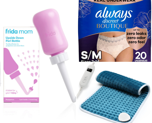 Pospartum Essentials cover photo collage