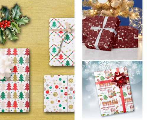 Perfect PRESENTation with Gift Wrap cover photo collage