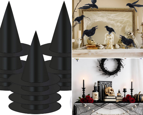 Halloween Decor 2026 cover photo collage