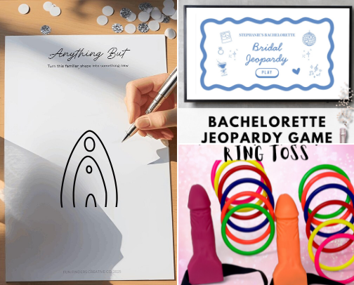 Bachelorette Games cover photo collage