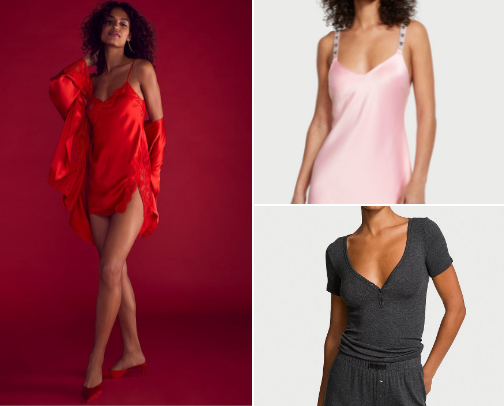 Lingerie with style and comfort cover photo collage