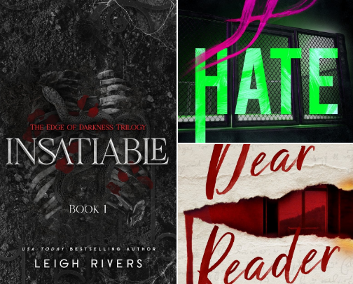 Dark Romance Books I Love 🌶️🌶️ cover photo collage