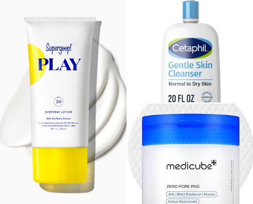 Skincare in your 30s cover photo collage