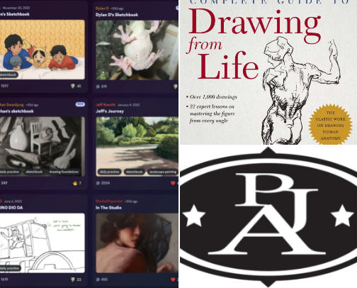 Best Resources for Learning Art Fundamentals cover photo collage