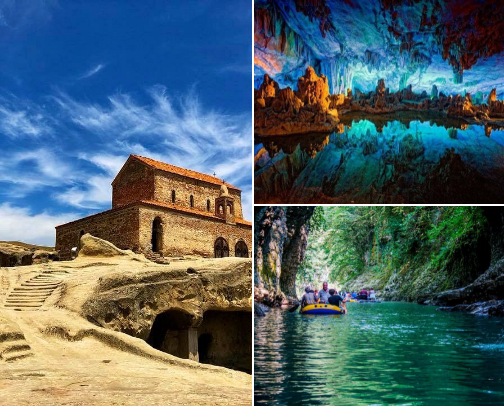 Explore Georgia: 25 Must-Visit Places for an Unforgettable Trip cover photo collage