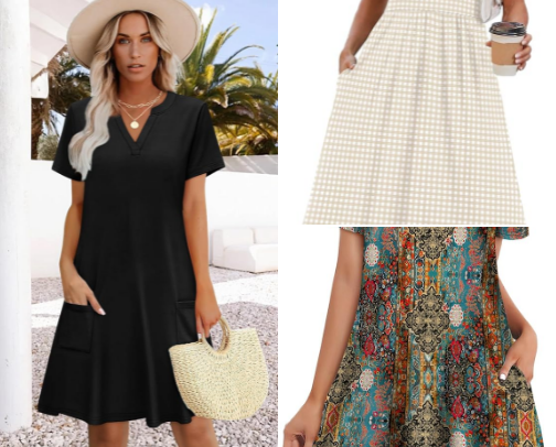 Top 10 Casual Summer Dresses That Make Getting Dressed Feel Easy cover photo collage