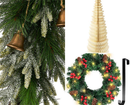 Christmas Ornaments cover photo collage