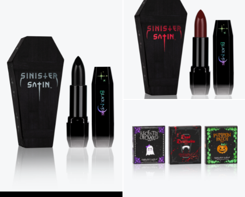 Gothic make up must haves. cover photo collage