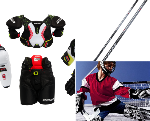 Ice Hockey & Figure Skating Essentials cover photo collage